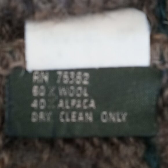 Vtg1990s Timberland Weathergear made in Italy Geometric wool sweater size medium - Picture 6 of 6